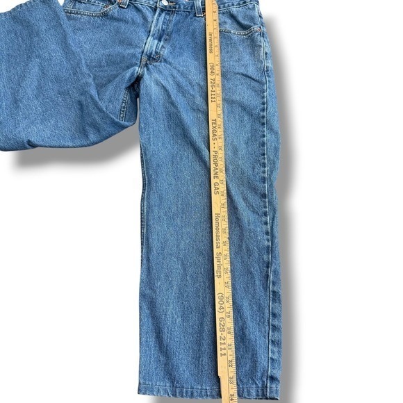 Levis 550 Relaxed Fit Jeans Mens 36x36 Medium Wash‎ Denim Classic (Fits 36x34) - Picture 6 of 10